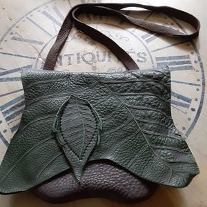 Fantastic handmade leather crossbody